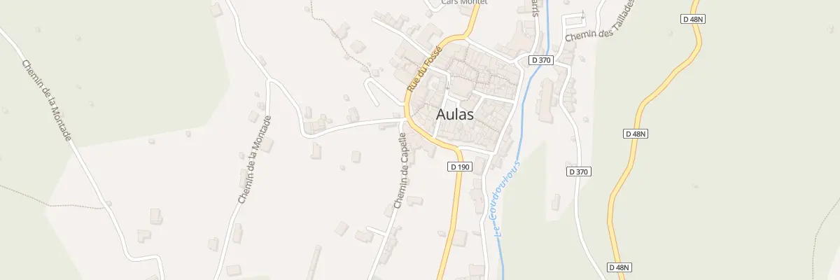 Plan du 5379 Rue du Fossadet à Aulas