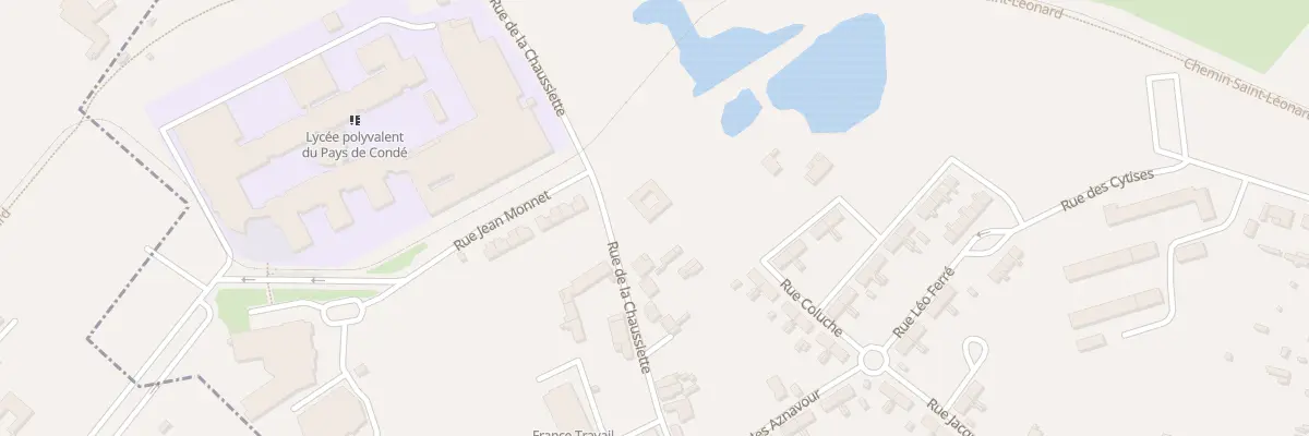Plan du 116 Rue de la Chaussiette à Condé-sur-l’Escaut