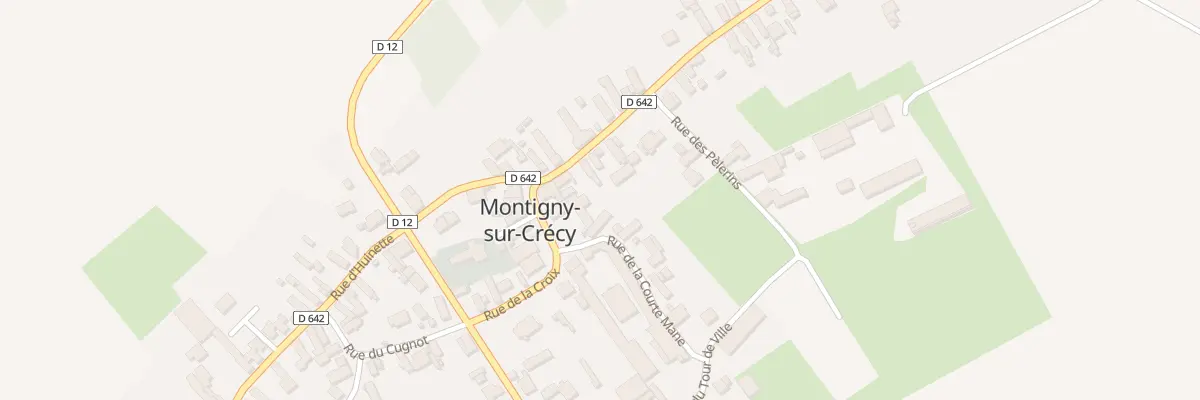 Plan du 15 Rue de la Couture à Montigny-sur-Crécy
