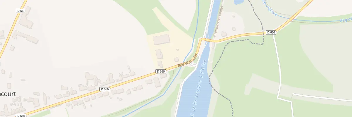 Plan du 63 Rue Wasselin à Vadencourt