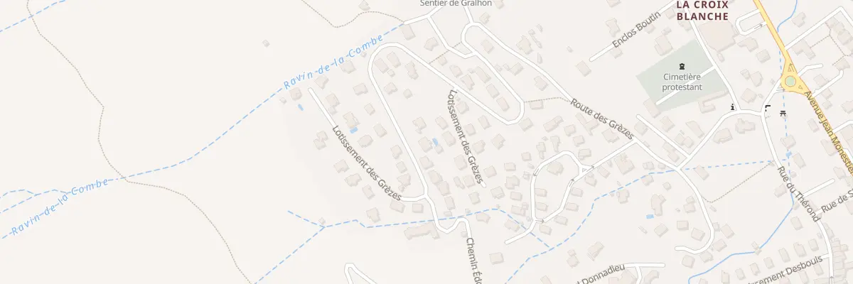 Plan du 47 Lot des Grézes à Florac Trois Rivières