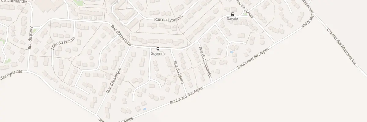 Plan du 3 Rue du Béarn à Auxerre