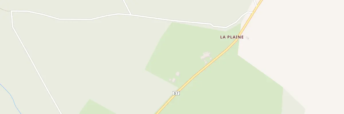 Plan du 5537 Bois de la Plaine à Vollore-Ville