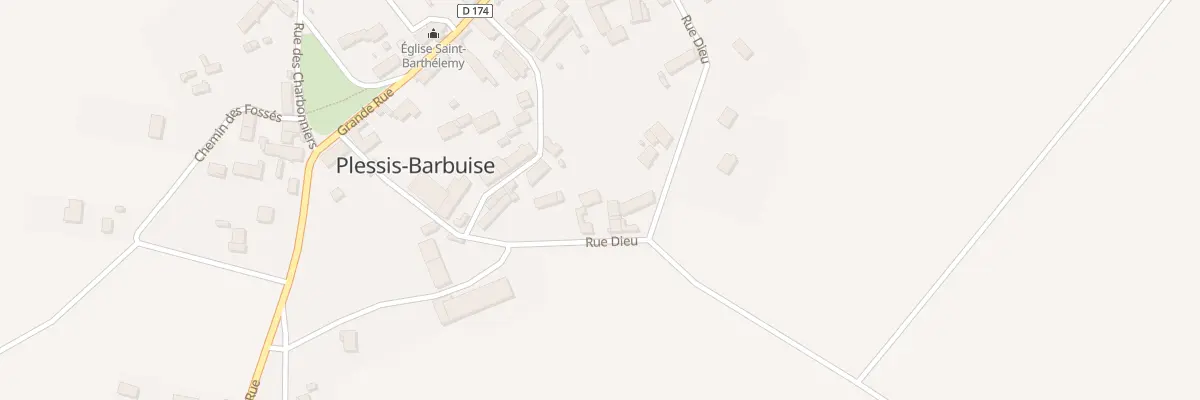 Plan du 50 Le Village à Plessis-Barbuise