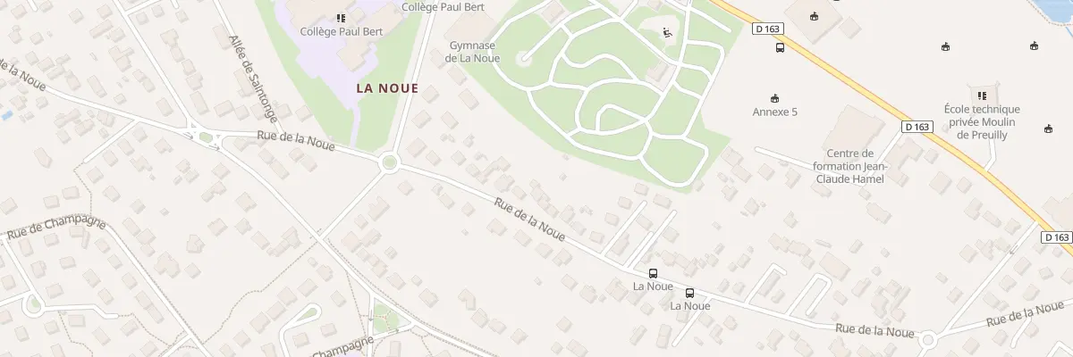 Plan du 61 Rue de la Noue à Auxerre