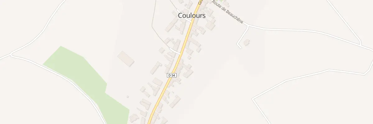 Plan du 46 Le Village à Coulours