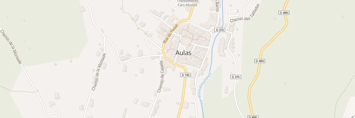 Plan du 5074 Le Village à Aulas