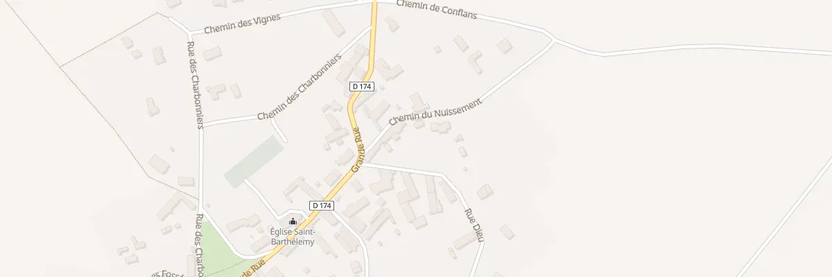 Plan du 4 Che de Nuisement à Plessis-Barbuise