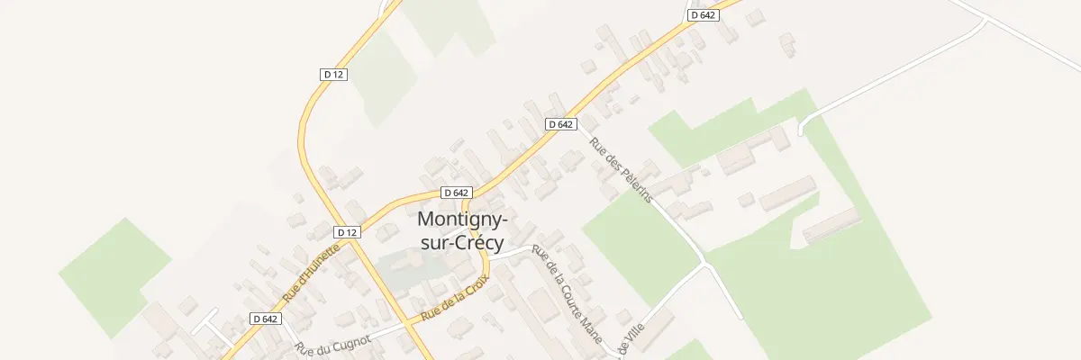 Plan du 19 Rue de la Couture à Montigny-sur-Crécy