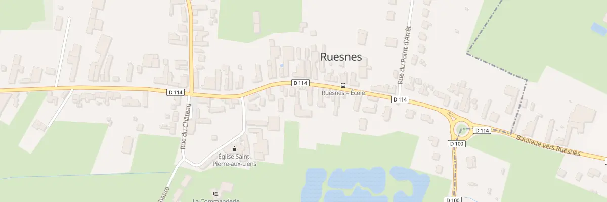 Plan du 12 Rue du Quesnoy à Ruesnes