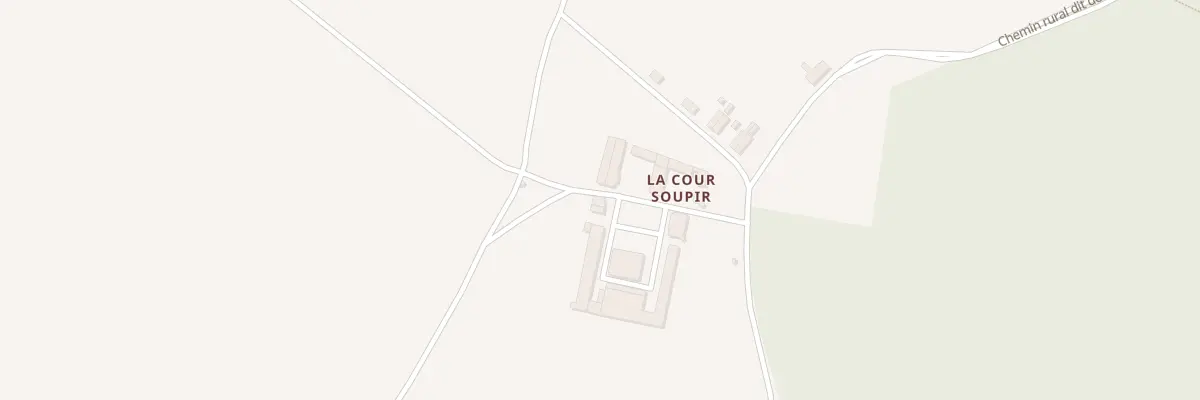 Plan du 8 La Cour Soupir à Soupir