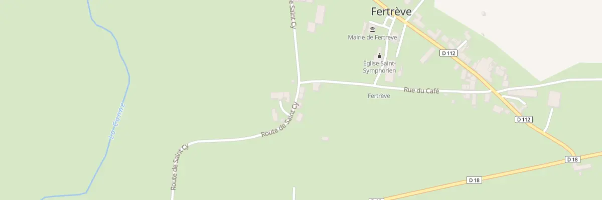Plan du 6 Ouche Tapier à Fertrève
