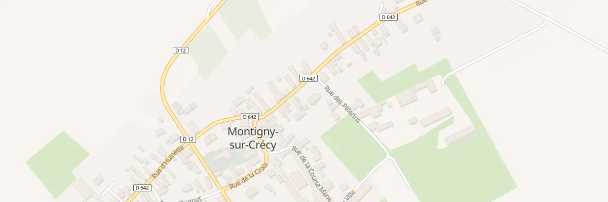 Plan du 21 La Couture à Montigny-sur-Crécy