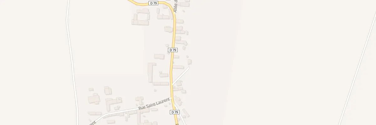 Plan du 3 All du Fond Pivert à Bagneaux
