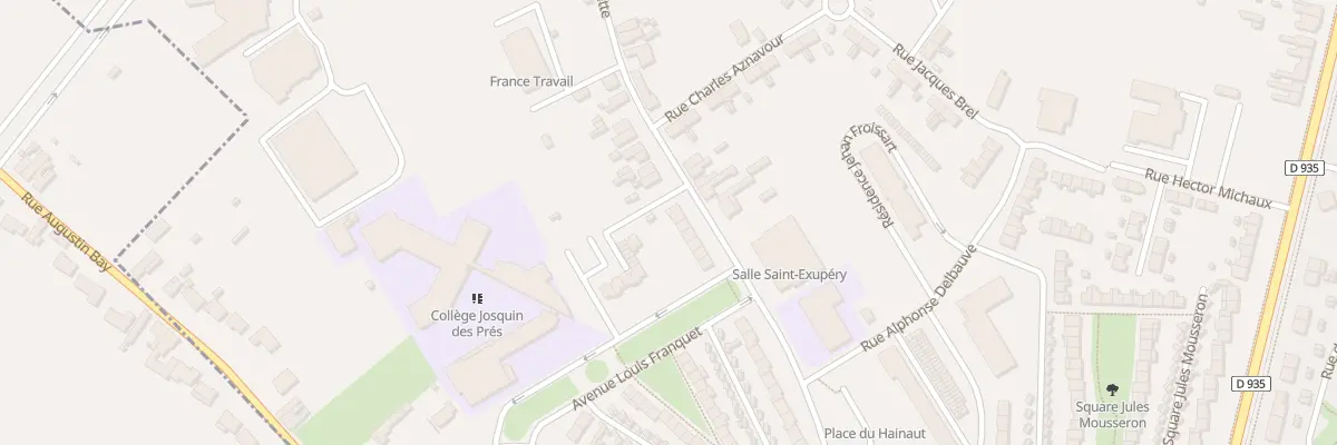 Plan du 69 Rue de la Chaussiette à Condé-sur-l’Escaut