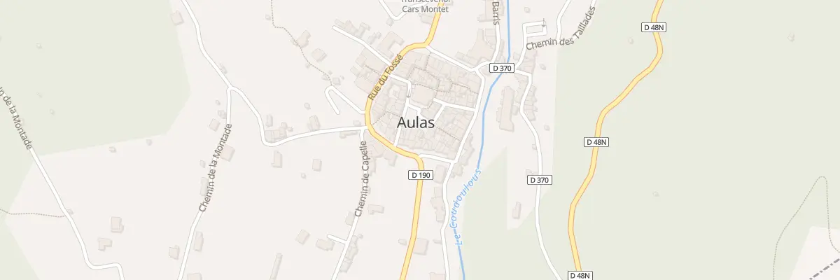 Plan du 5071 Le Village à Aulas