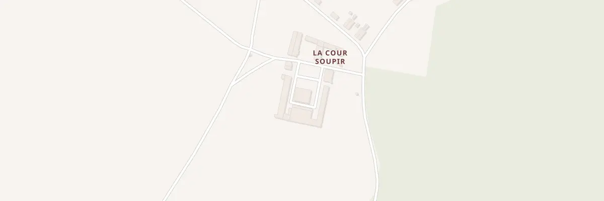 Plan du 1 La Cour Soupir à Soupir