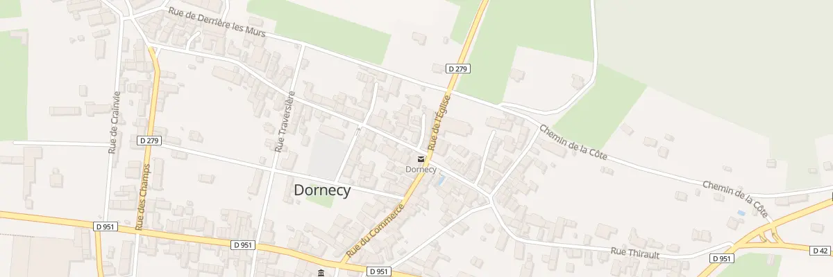 Plan du 12 Rue du Nord à Dornecy