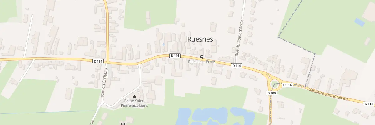 Plan du 14 Rue du Quesnoy à Ruesnes