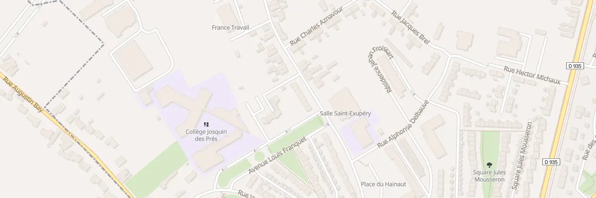 Plan du 65 Rue de la Chaussiette à Condé-sur-l’Escaut
