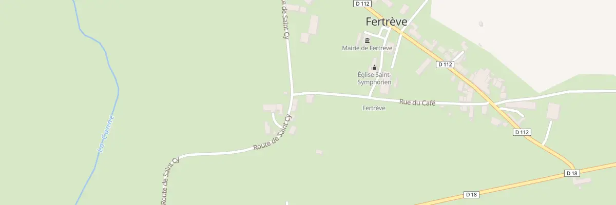 Plan du 10 Ouche Tapier à Fertrève