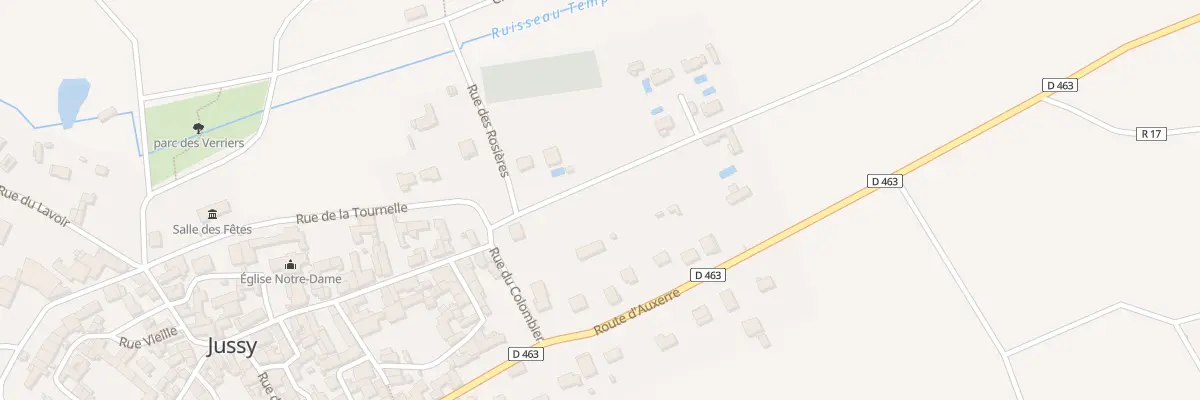 Plan du 153 Le Colombier à Jussy