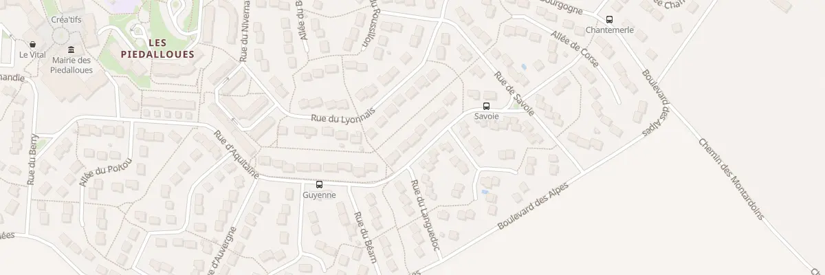 Plan du 51 Rue d’Aquitaine à Auxerre