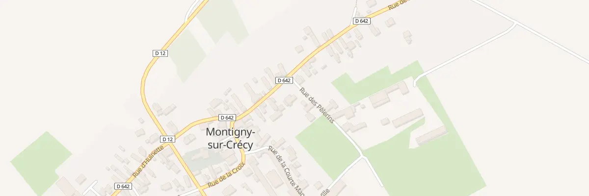 Plan du 23 Rue de la Couture à Montigny-sur-Crécy