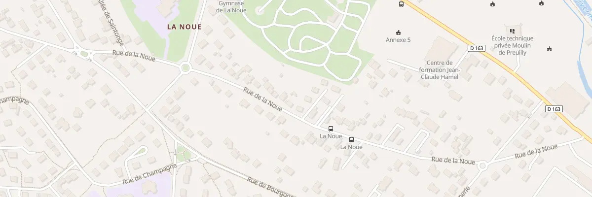Plan du 69 Rue de la Noue à Auxerre