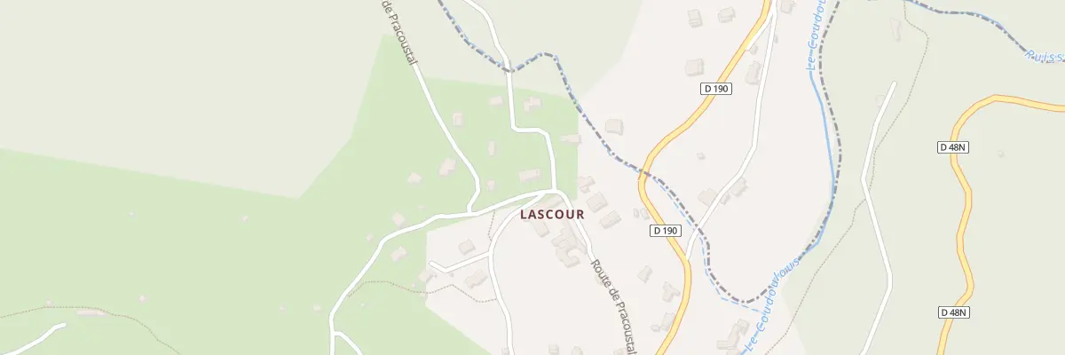 Plan du 5329 Lascour à Aulas