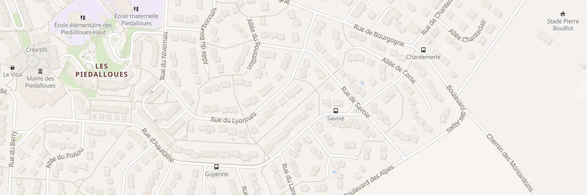 Plan du 9 Rue du Lyonnais à Auxerre