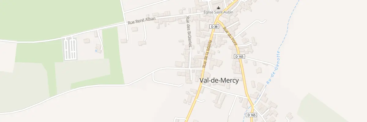 Plan du 7 Rue des Brûleries à Val-de-Mercy