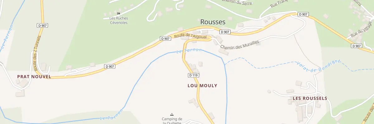 Plan du 5035 Rousses Village à Rousses