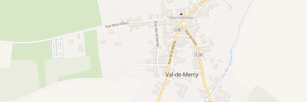 Plan du 3 Rue des Brûleries à Val-de-Mercy
