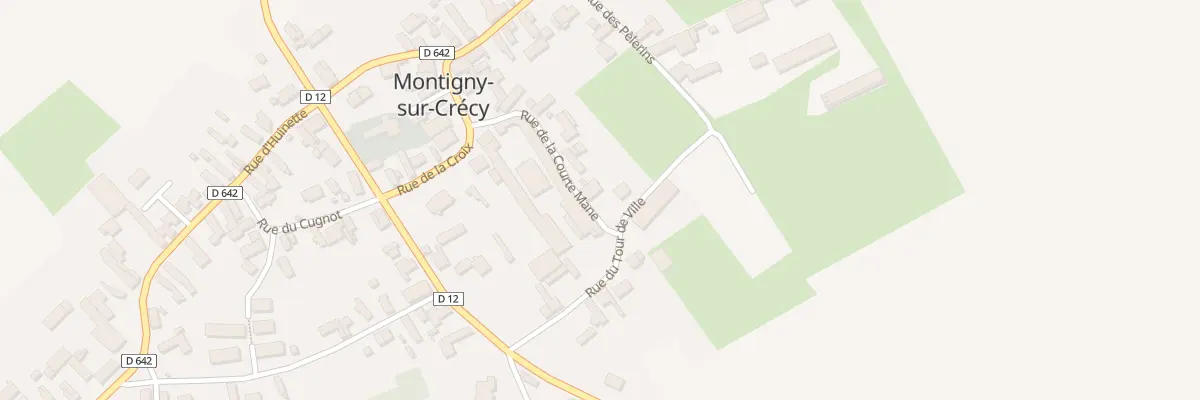 Plan du 125 Rue de la Courte Mane à Montigny-sur-Crécy
