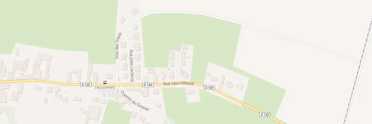 Plan du 6 Rue Jules Bassez à Maresches