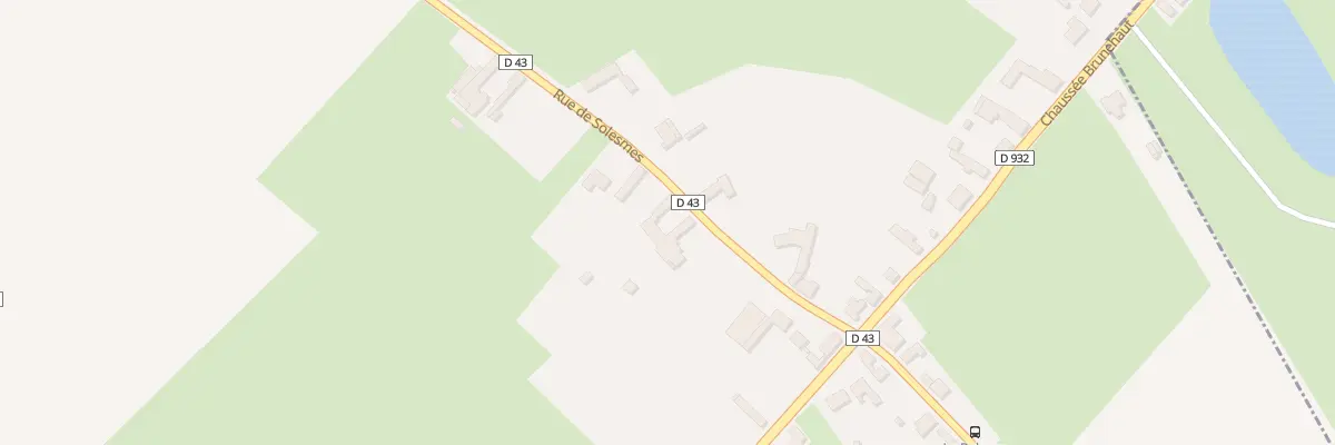 Plan du 7 Rte de Solesmes à Croix-Caluyau