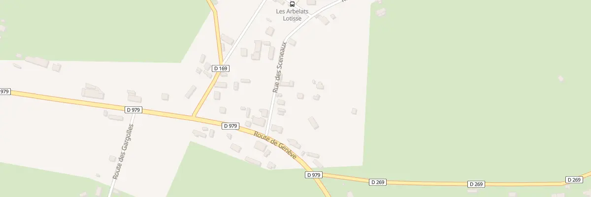 Plan du 6 Rue des Sceneaux à Charrin
