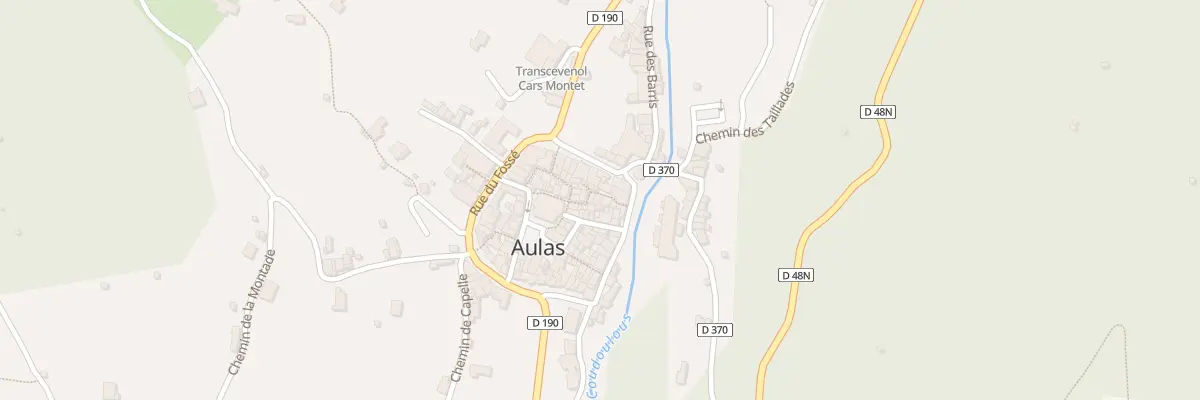 Plan du 5342 Rue du Four à Aulas