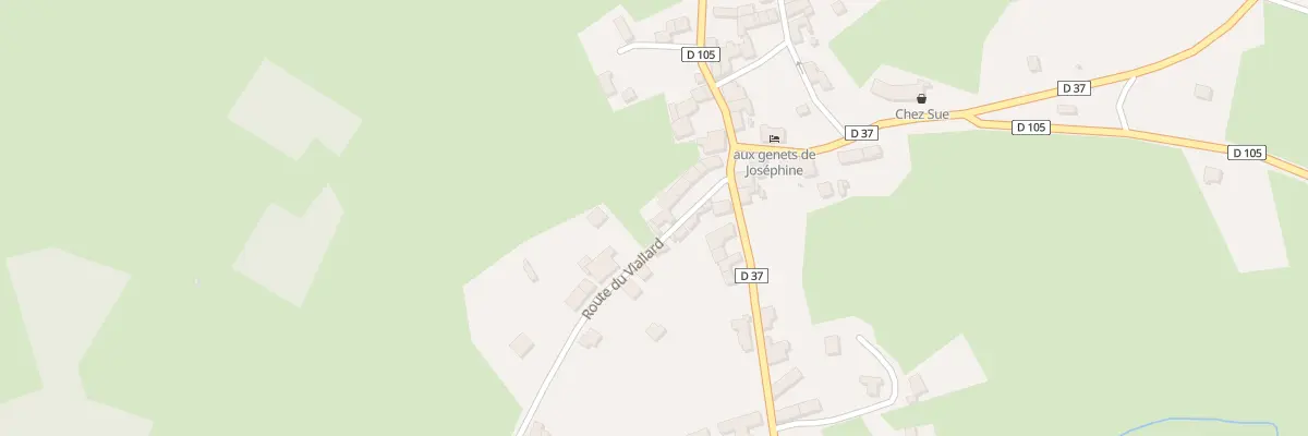 Plan du 5192 Le Bourg à Fournols