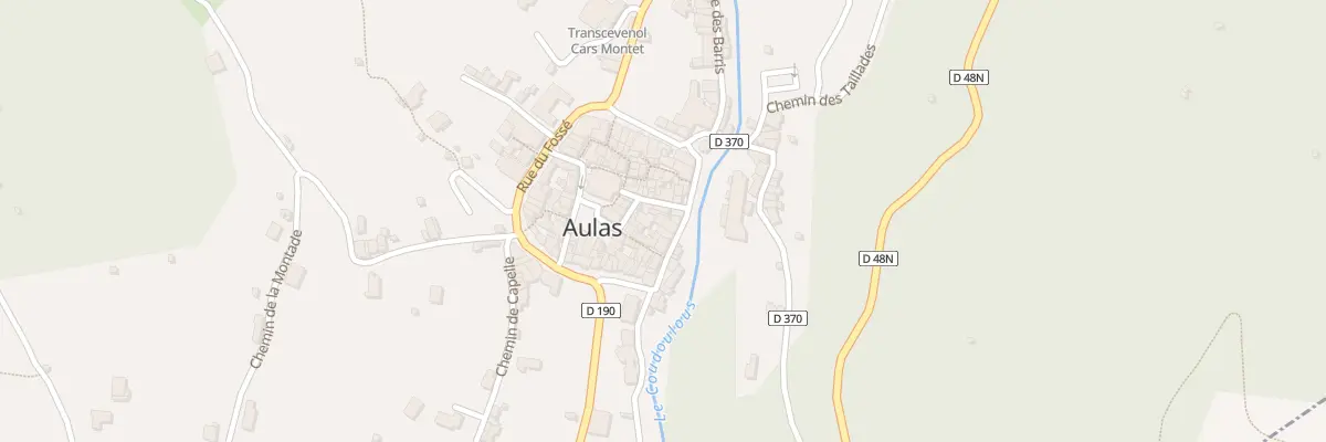 Plan du 7 Rue de la Planete à Aulas
