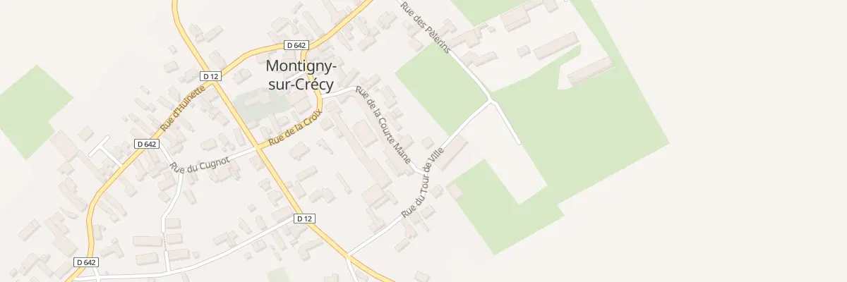 Plan du 112 Rue du Tour de Ville à Montigny-sur-Crécy