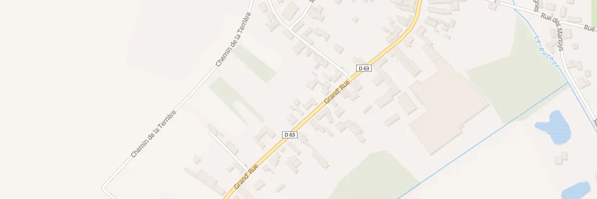 Plan du 52 Gr Grand Rue à Pouilly-sur-Serre