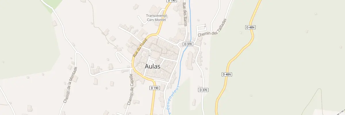 Plan du 5106 Le Village à Aulas