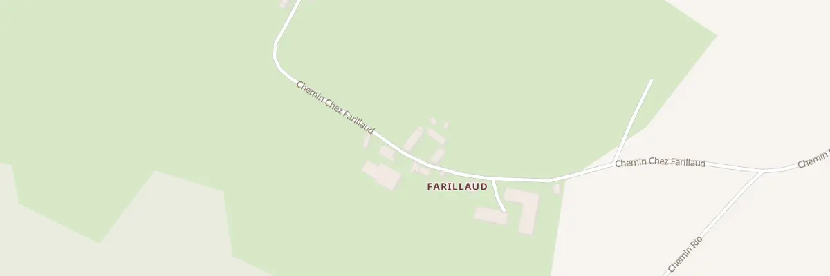 Plan du 5068 Chez Farillaud à Arronnes