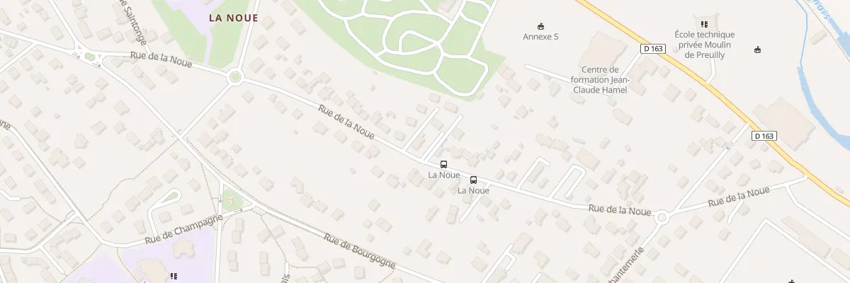 Plan du 73B Rue de la Noue à Auxerre