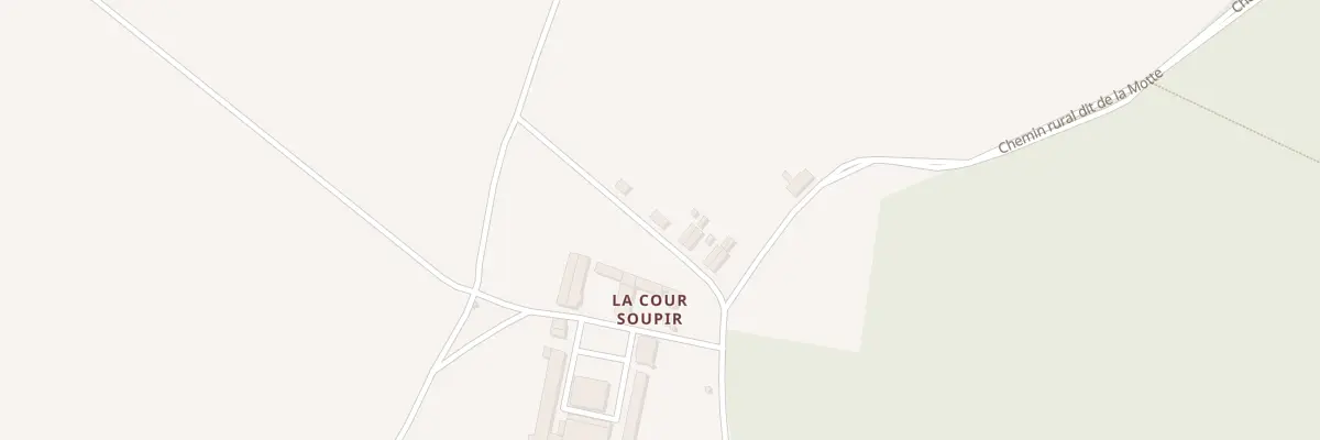 Plan du 4 La Cour Soupir à Soupir