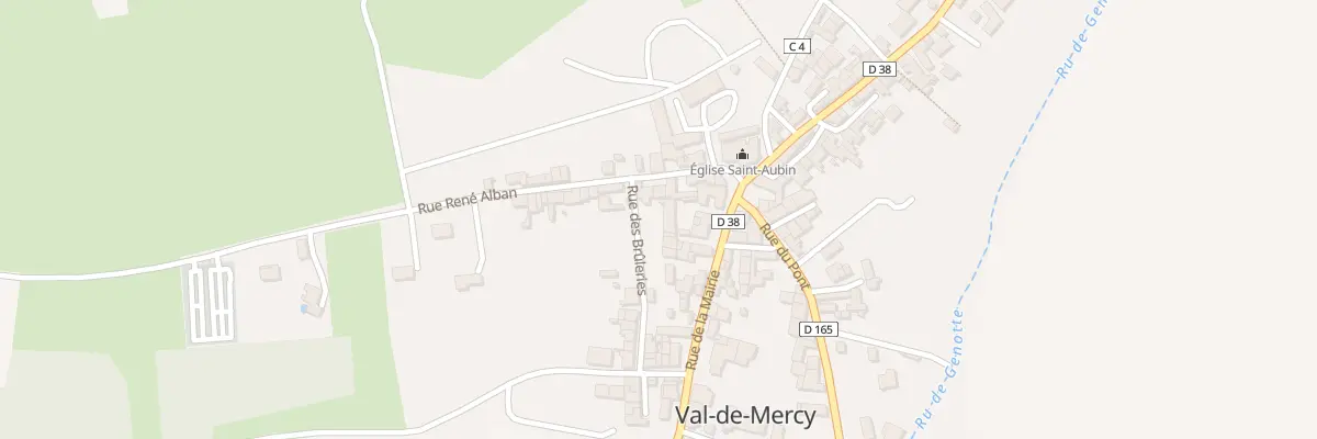 Plan du 2 Rue des Brûleries à Val-de-Mercy