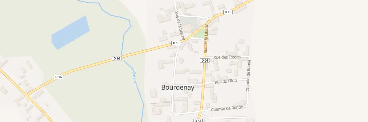 Plan du 1 Rue de l’Abreuvoir à Bourdenay