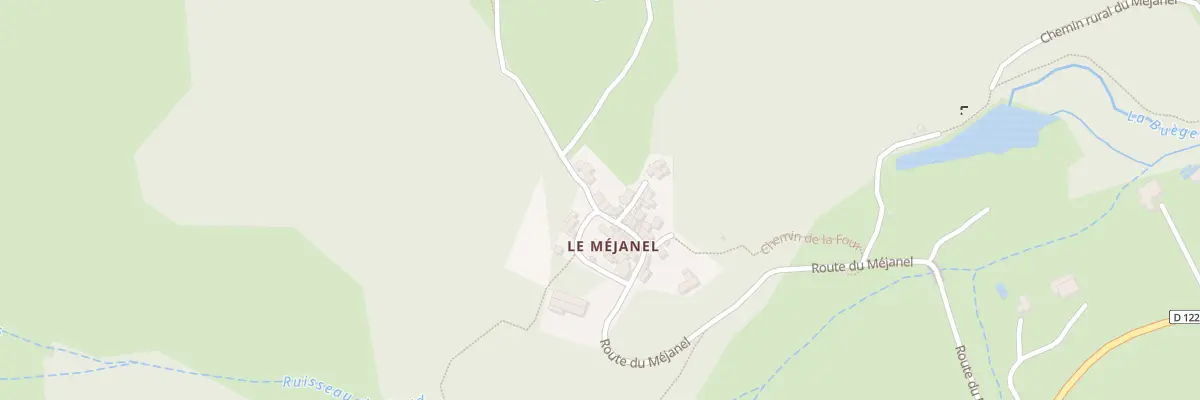 Plan du 5032 Hameau du Mejanel à Pégairolles-de-Buèges